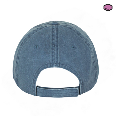 Gorra Harry Potter Chibi Dobby Azul Tipo Deslavada