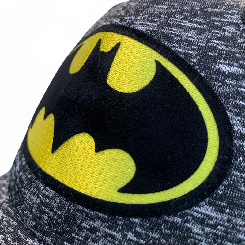 Gorra Batman Logo Jaspe Oscuro