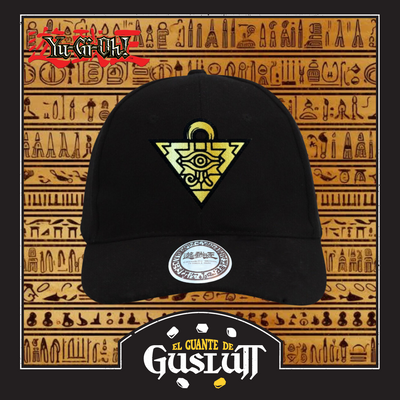 Gorra Yu-Gi-Oh! Rompecabezas del Milenio Negra