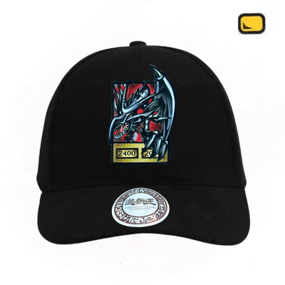 Gorra Yu-Gi-Oh! Dragón Negro de Ojos Rojos Negra