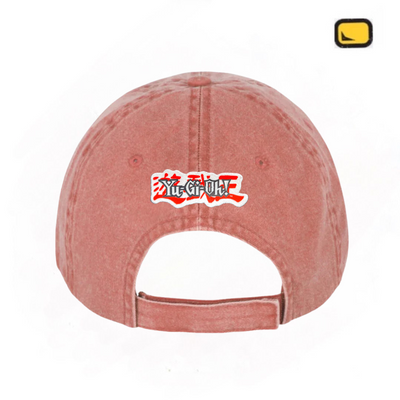 Gorra Yu-Gi-Oh! Exodia El Prohibido Naranja Tipo Deslavada