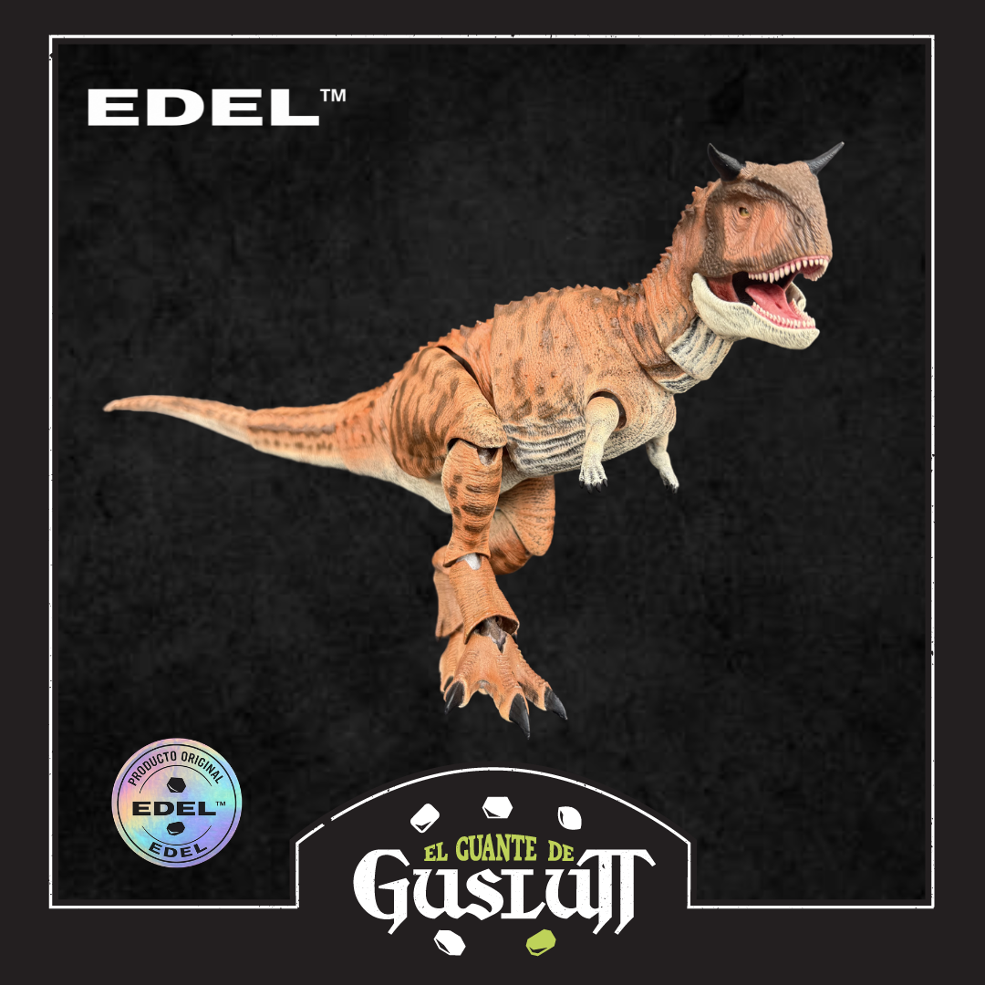 Figura Edel Toys Carnotaurus Infernum Premium Series Edición Limitada Escala 1/18
