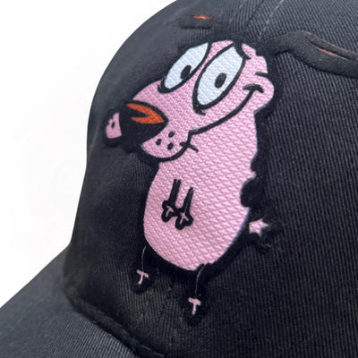 Gorra Cartoon Network Coraje el perro Cobarde Negra