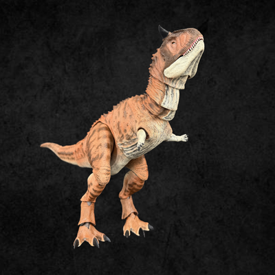 Figura Edel Toys Carnotaurus Infernum Premium Series Edición Limitada Escala 1/18