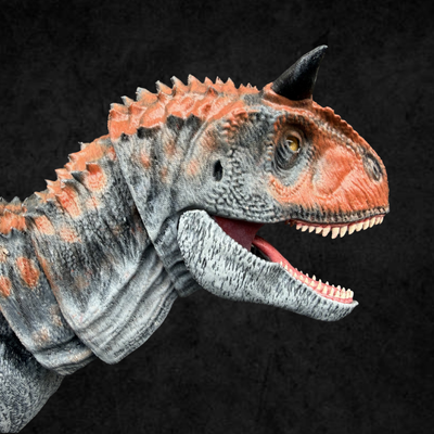 Figura Edel Toys Carnotaurus Hell Horn Premium Series Edición Limitada Escala 1/18