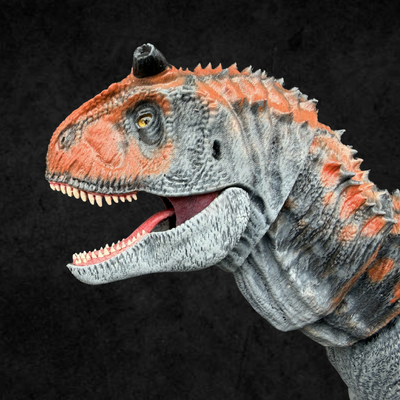 Figura Edel Toys Carnotaurus Hell Horn Premium Series Edición Limitada Escala 1/18