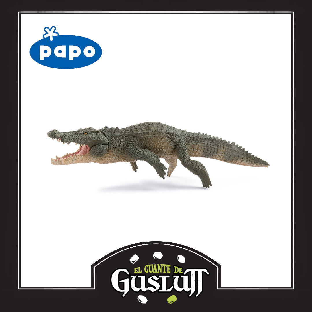 Figura Papo Cocodrilo de Agua Salada
