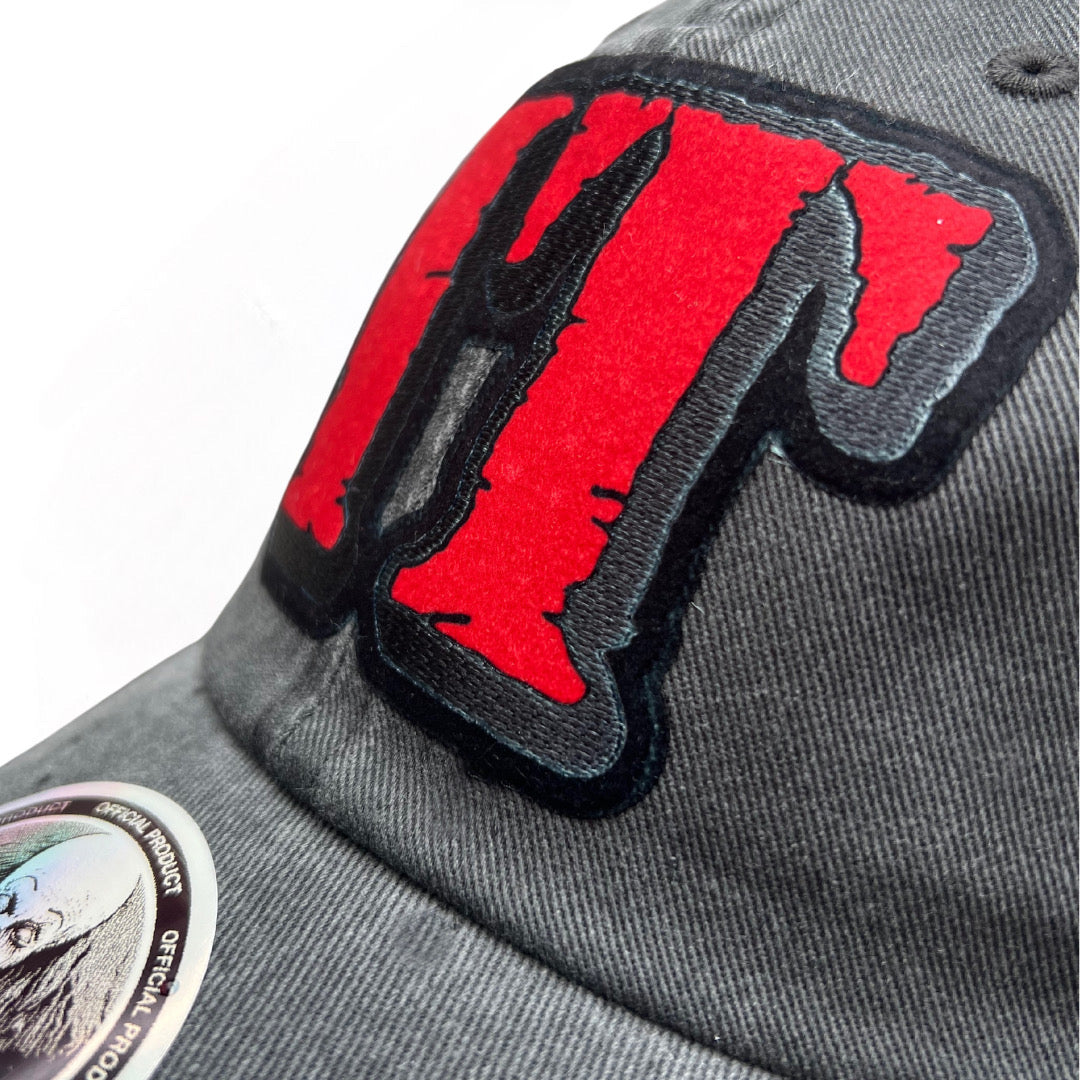 Gorra IT “90s Logo” Gris Vintage