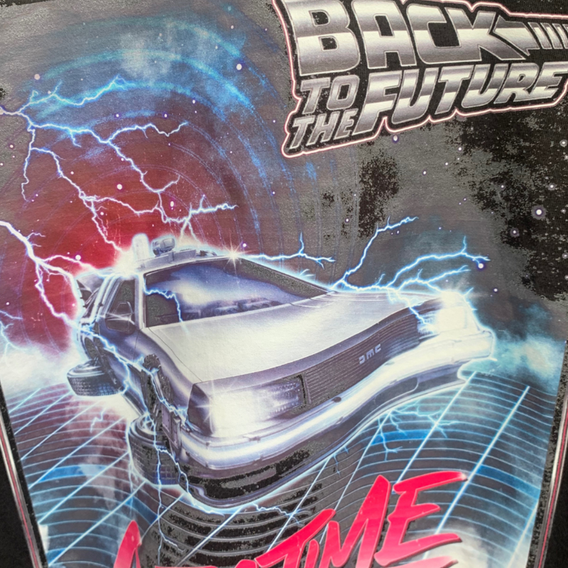 Playera Back to the Future “Jump in time” Negra