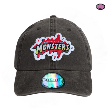Gorra Universal Studios “Monsters” Gris Vintage