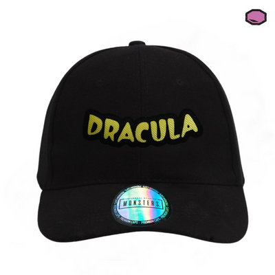 Gorra Universal Monsters Dracula Logo Clásico Negra