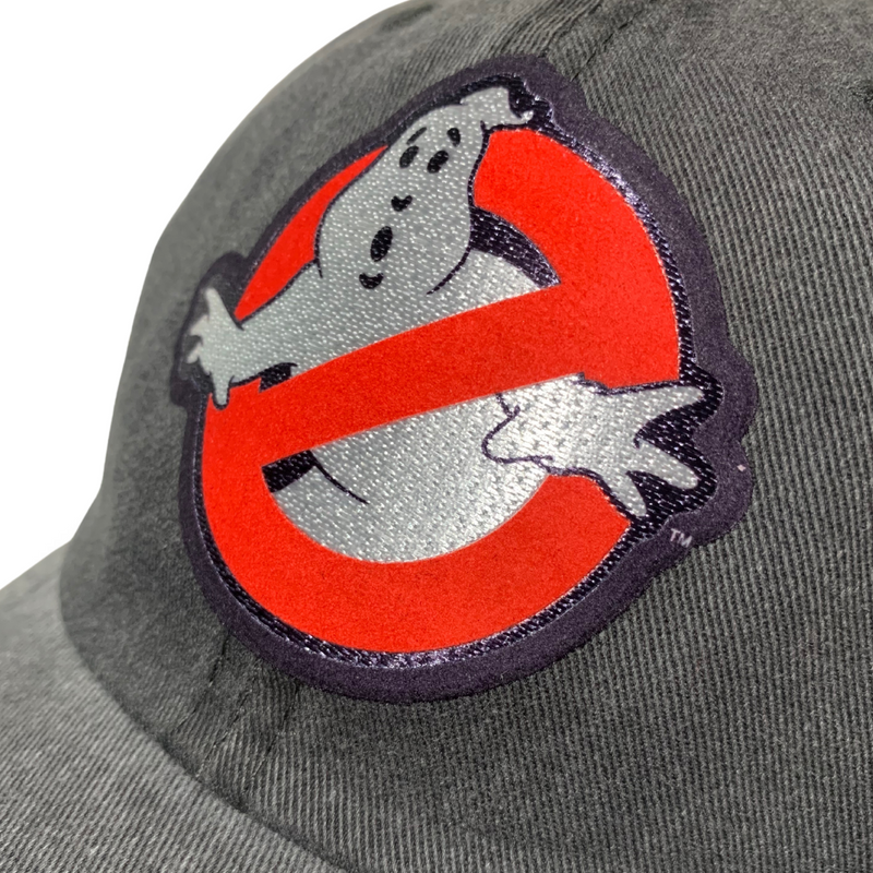 Gorra Ghostbusters Logo Gris Vintage