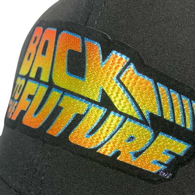Gorra Back to the Future Logo Clásico Snapback Negra