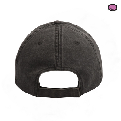 Gorra Universal Monsters The Bride of Frankenstein Logo Clásico Gris Tipo Deslavada