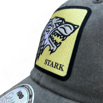Gorra Game of Thrones House Stark Gris Tipo Deslavada