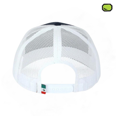 Gorra Jurassic World Logo Jungla Verde/Blanca Tipo Trucker Premium