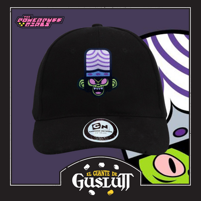 Gorra Cartoon Network The Powerpuff Girls Mojo-Jojo Negra