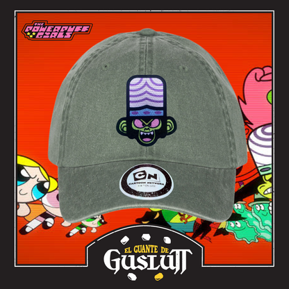 Gorra The Powerpuff Girls “Mojo Jojo” Verde Vintage