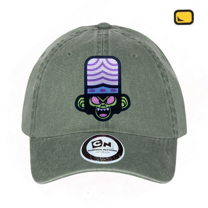 Gorra The Powerpuff Girls “Mojo Jojo” Verde Vintage