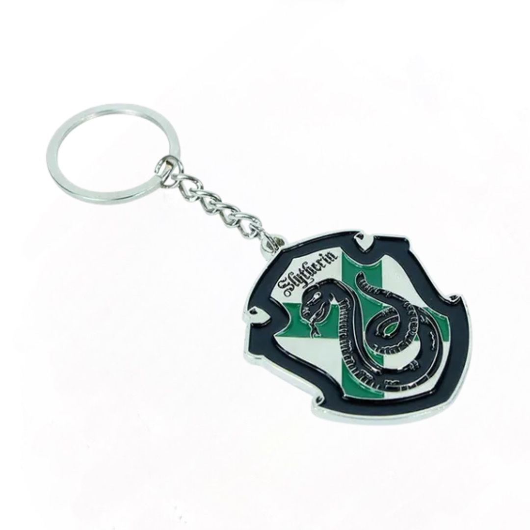 Llavero Harry Potter Emblema Slytherin Metálico