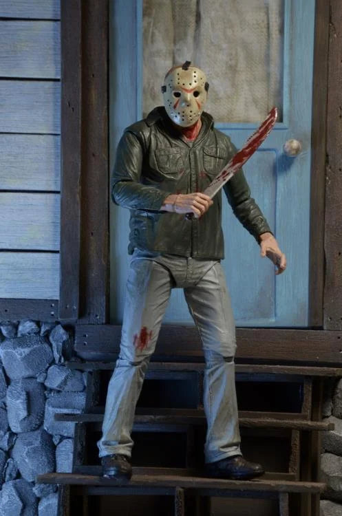 Figura NECA Friday the 13th Part III Jason Voorhees Versión Ultimate