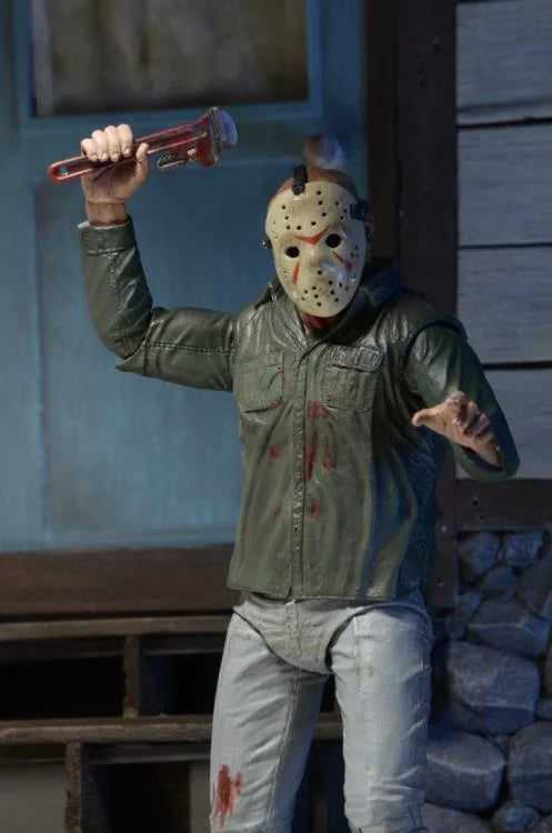 Figura NECA Friday the 13th Part III Jason Voorhees Versión Ultimate