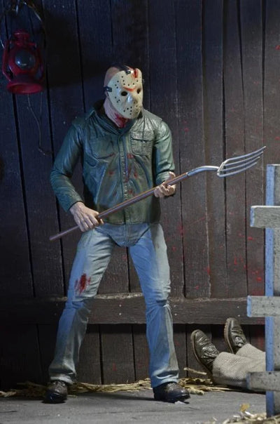 Figura NECA Friday the 13th Part III Jason Voorhees Versión Ultimate