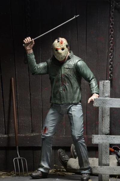 Figura NECA Friday the 13th Part III Jason Voorhees Versión Ultimate