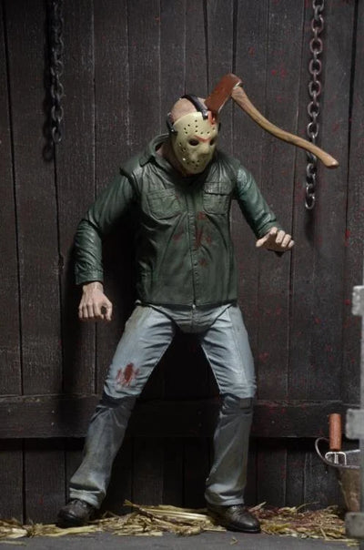 Figura NECA Friday the 13th Part III Jason Voorhees Versión Ultimate