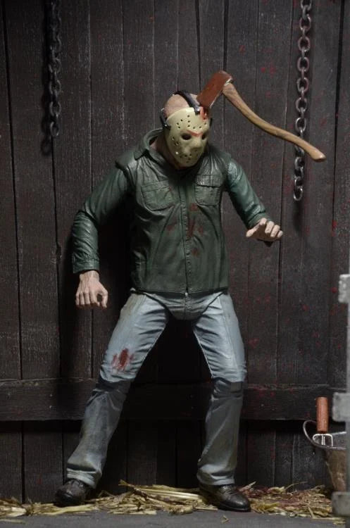Figura NECA Friday the 13th Part III Jason Voorhees Versión Ultimate