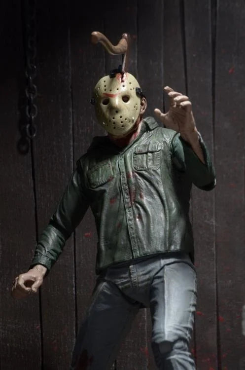 Figura NECA Friday the 13th Part III Jason Voorhees Versión Ultimate