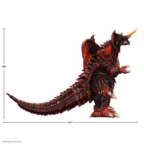 Figura Super 7 Ultimates Godzilla vs Destoroyah (1995) Escala 1/9