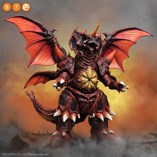 Figura Super 7 Ultimates Godzilla vs Destoroyah (1995) Escala 1/9