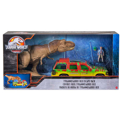Set de Figuras Jurassic World Legacy Collection Tyrannosaurus Rex Pack de Escape Exclusivo