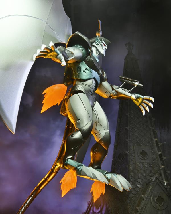 Figura NECA Gargoyles Steel Clan Robot Versión Ultimate