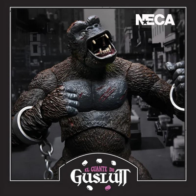 Figura NECA King Kong Concrete Jungle Versión Ultimate