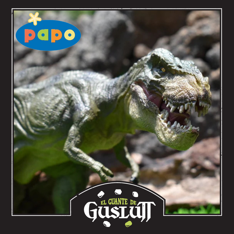 Papo T-Rex Corriendo verde