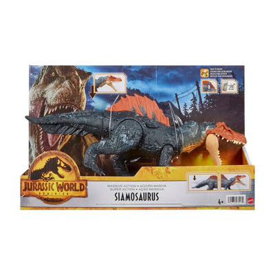 Figura Jurassic World Dominion Siamosaurus con Acción de Batalla
