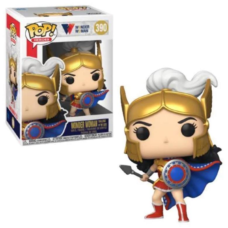 Funko Pop Wonder Woman 80th Anniversary Challenge of the gods