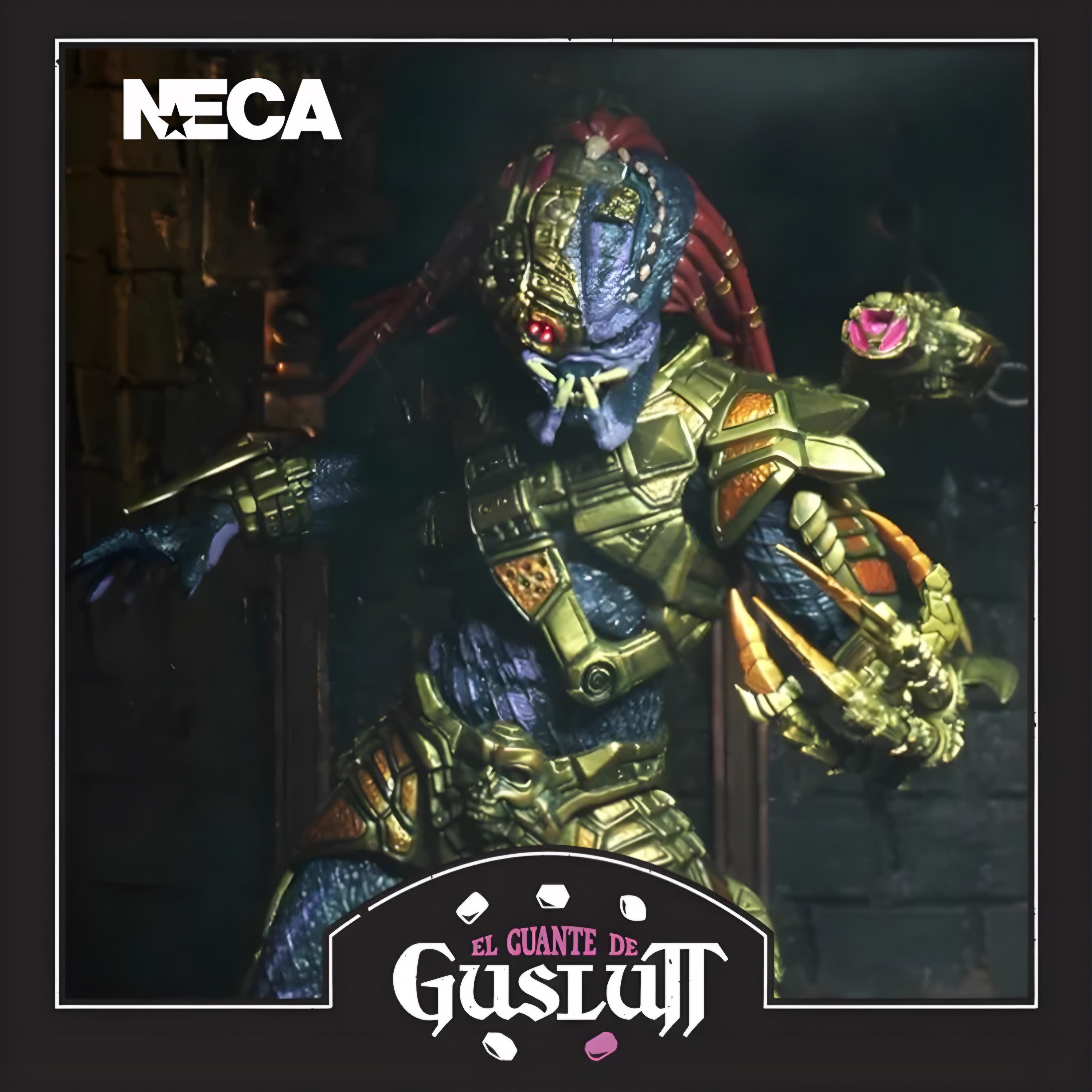 Figura NECA Lasershot Predator Versión Ultimate