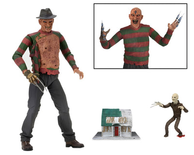 Figura NECA Nightmare on Elm Street Part 3 Dream Warrior Freddy Krueger Versión Ultimate