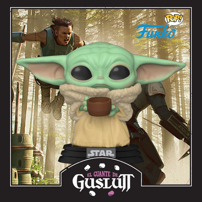Figura Funko Pop Star Wars The Child with cup (The Mandalorian)