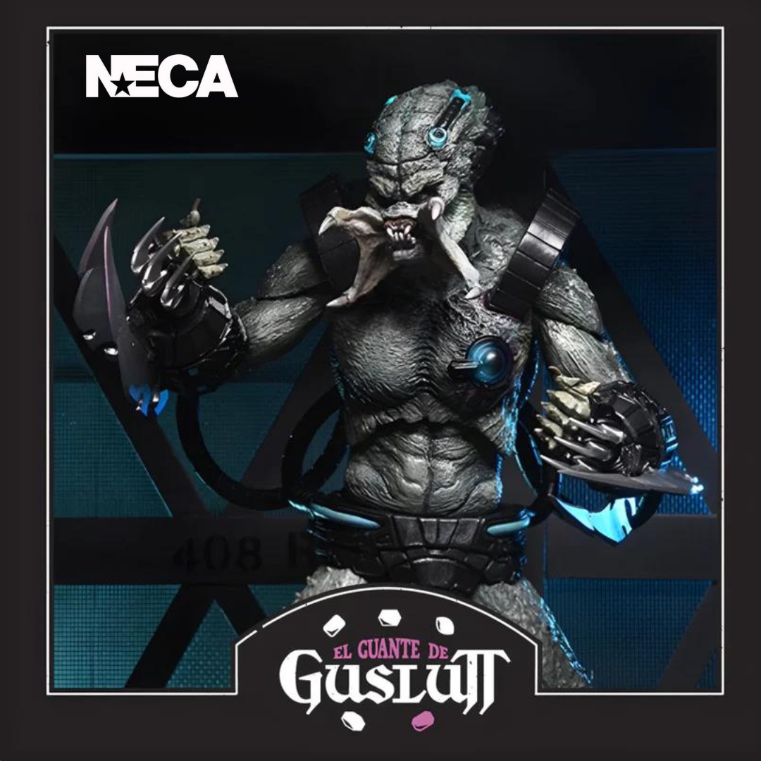 Figura NECA Predator Concrete Jungle Stone Heart Predator Versión Ultimate