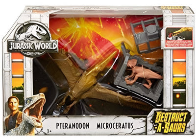 Set de Figuras Jurassic World Pteranodon & Microceratus