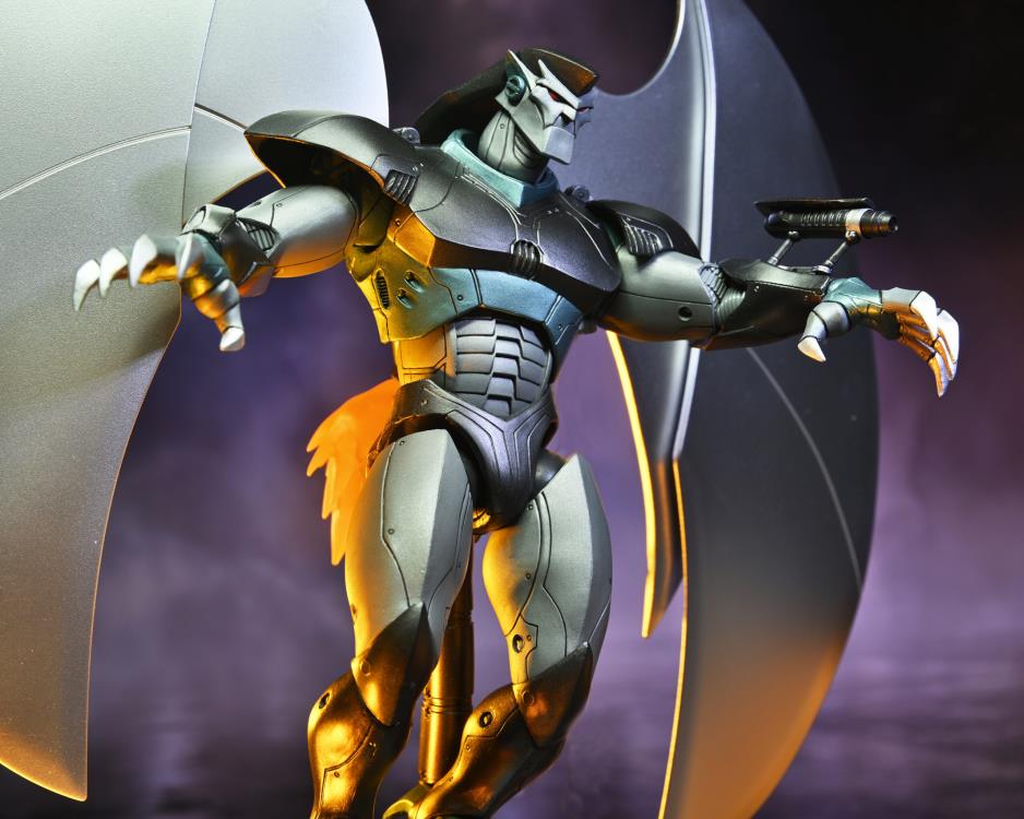 Figura NECA Gargoyles Steel Clan Robot Versión Ultimate