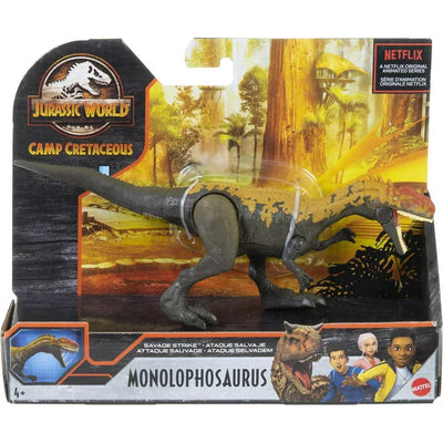 Figura Jurassic World Monolophosaurus con Acción de Batalla