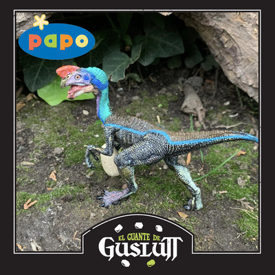 Figura Papo Oviraptor Azul