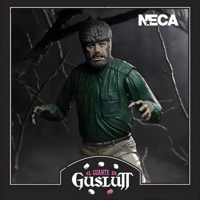 Figura NECA Universal Monsters The Wolf Man Versión Ultimate