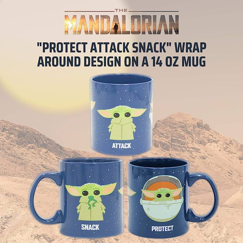 Star Wars “The Child” Protect Attack Snack 14 oz. Mug