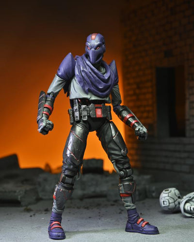 Figura NECA TMNT The Last Ronin Foot Bot Versión Ultimate